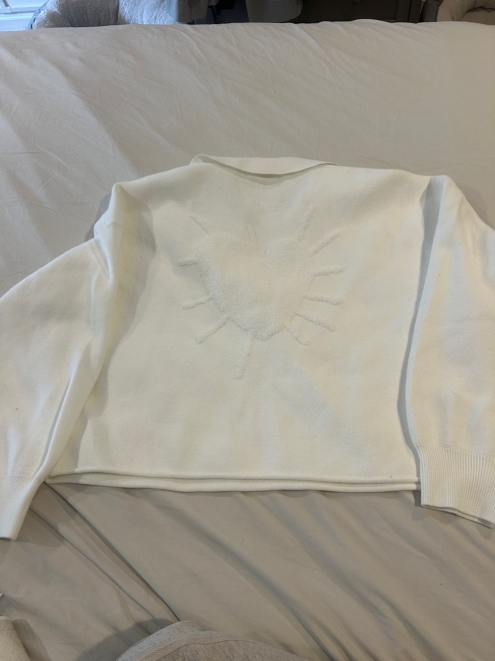 Rosenthal White sweater size large